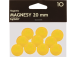 Tahvlimagnetid 20mm kollane 10tk pakis GRAND