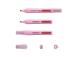 Tekstimarker ERICH KRAUSE Liquid Visioline V-14, pastellroosa