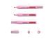 Tekstimarker ERICH KRAUSE Liquid Visioline V-14, pastellroosa
