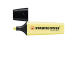 Tekstimarker STABILO Boss pastell, kollane