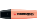 Tekstimarker STABILO Boss pastell, virsikuroosa