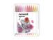 Tindipliiatsid MONAMI Plus Pen-3000 0.35mm ots 24 värvi