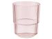 BEST Klaas "LINEA" 0,3L plast, heleroosa, ladustatav (APS)